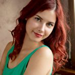 Pic of Cute Naked Redhead In Window Light