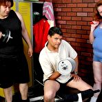 Pic of Chubby Loving - Fat Redhead Mature Adrienne Plump Double Teamed