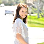 Pic of Cute Amateur In A Sheer White Dress
