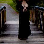 Pic of Cherry Nudes - Eden Redhead on Bridge