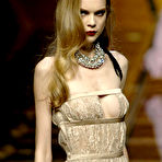 Pic of Kim Noorda sexy and see through runway shots