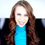 Pic of Blue eyed Anya loves a load of jizz on her tongue at PinkWorld Blog