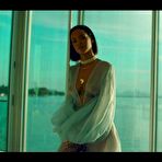 Pic of Rihanna nude tits under see through dress in Needed Me