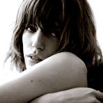 Pic of Lou Doillon black-&-white fully nude and BDSM pictures