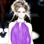 Pic of Marcelina Sowa sexy and see through runway shots