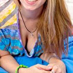 Pic of Jaimie from abbywinters.com - Freckled teen cutie with big tits spreading at Brdteengal