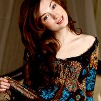 Pic of Sitting on front of the camera horny bimbo Julie Vee is spreading the legs showing beaver