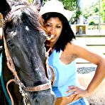 Pic of Picture 1589 &laquo; Kristina Milan with a horse | True Teen Pussy