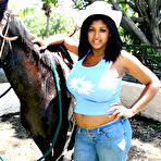 Pic of Picture 1590 &laquo; Kristina Milan with a horse | True Teen Pussy