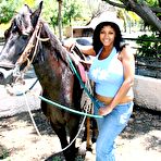 Pic of Picture 1585 &laquo; Kristina Milan with a horse | True Teen Pussy