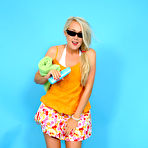 Pic of PinkFineArt | Lucy Anne Brooks Tanning from Pin-Up Wow