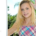 Pic of Yummy teen blonde Destiny Garnet rides on cock and gets splashed on her face