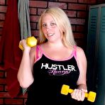 Pic of Chubby Loving - Big Tits Fat Teen Christal Rose In The Gym