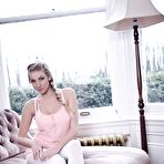 Pic of Danielle Maye In White Pantyhose by the Window