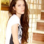 Pic of Sexy chick Alina Mayer not only loses off cloths but also shakes the hot butt