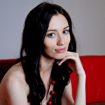 Pic of A vision of the naked Zsanett flaunting   her smooth slender body and baring her   pink, juicy pussy can be really tempting   and paralyzing to any man.