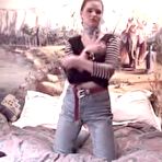 Pic of Busty and hairy amateur girlfriend anal with cum