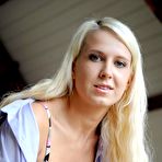 Pic of Topless Amateur Blonde in Panties