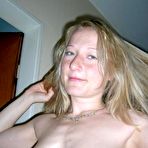 Pic of Naughty blonde wife sucks cock and gets fucked