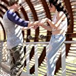 Pic of Teen hottie Natalie Heart meets the guy for the first time and takes him home for hardcore fun