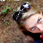 Pic of Gorgeous teen giving a nice blowjob in a private clip - PrivateSexTapes.com