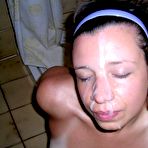 Pic of Dude cums on face of this GF everyday and he take picture..