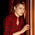 Pic of Shirley Tate Sexy Plaid Shirt