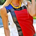 Pic of Sandy Hot Blonde Stripteaing In Retro Style @ Clubsandy : Home of European super star Sandy AKA Vega Vixen