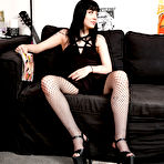 Pic of 
      Charlotte Sartre takes the rock star's dick up her ass
    