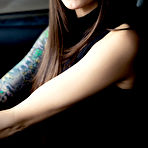 Pic of Misty Gates in the car