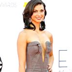 Pic of Morena Baccarin sexy cleavage in night dress