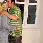 Pic of This blonde horny housewife just loves cock