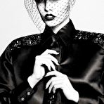 Pic of Nadja Bender sexy and see through b-&-w scans