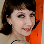 Pic of Licentious Betty Allure uses hands, lips and tongue to masturbate the stiff cock