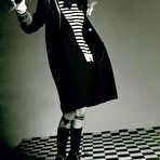 Pic of Natasa Vojnovic posing fully nude shows her small tits and pussy