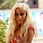 Pic of Naomi Woods in a Summer Dress