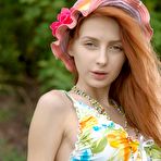 Pic of Stunning Busty Redhead in the River