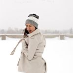 Pic of Laina Shendoah Naked in the Snow