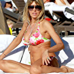 Pic of Busty Rita Rusic sexy in bikini on the beach