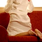 Pic of Hot brunette babe Eufrat boasting with the nice round booty and sweet pussy slit