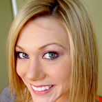 Pic of The luscious blonde chick Samantha Sin plays with hard dick expecting for cumshot