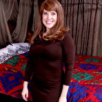 Pic of Cute American housewife playing with her hairy pussy - PussyFur.com