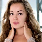 Pic of Arina G plays around naked under her see through sweater. - PussyFur.com