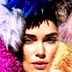 Pic of Keira Knightley sexy posing scans from mags