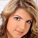 Pic of Tight teen blondie Gina Gerson rides her dildo in the bathroom and cums from it
