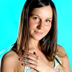 Pic of Brunette girl Irina Bruni invites everybody to see her sexy ass and tasty beaver