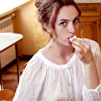 Pic of Stunning Redhead in the Kitchen