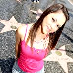 Pic of Kandi Milan sliding down hard on a huge dick then fills her mouth with its jizz @ 18YeasOld