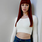 Pic of Skinny redhead butt fucked POV style