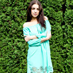Pic of Hot Brunette In a Park  